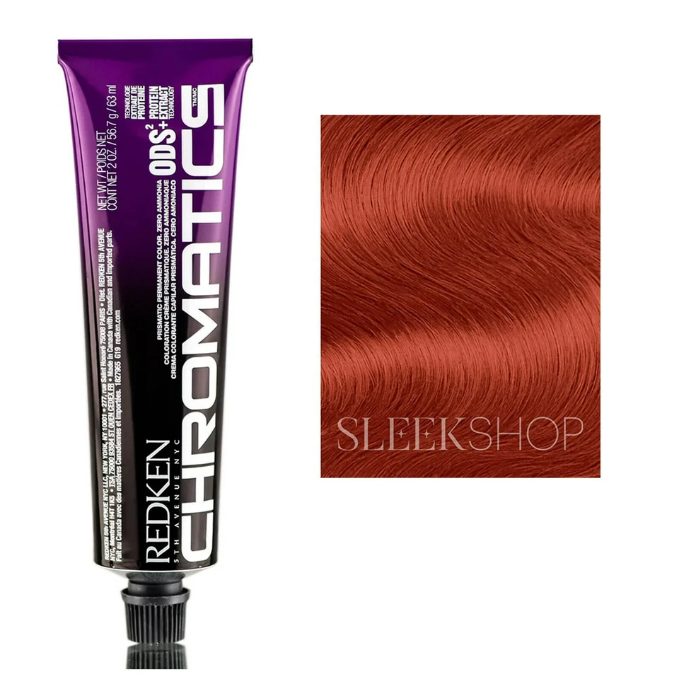 Redken Chromatics Prismatic Permanent Hair Color Cream 5CR/5.46 Copper Red - Image 1 of 1
