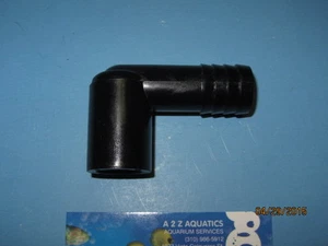 3/4" BARB x SPIG INSERT ADAPTER 90° WELLENBOGEN von LIFEGARD AQUATICS - Bild 1 von 2