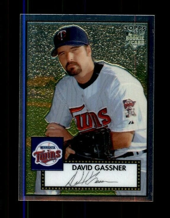  2006 Topps '52 Chrome #80 Dave Gassner 1627/1952 (ref 101546) - Image 1 of 1