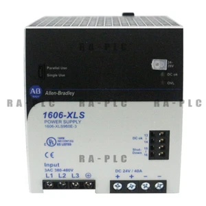 New Allen Bradley 1606-XLS960E-3 Power Supply 80-480VAC Input, 24-28VDC Output - Picture 1 of 5