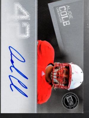 B1364- 2012 Press Pass Autographs Silver #PPSAC Audie Cole Auto - NM-MT - Image 1 of 2