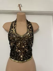 Morgan De Toi Halter Neck Top - Picture 1 of 9