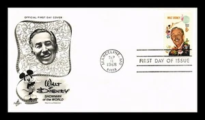 SELLOS DR JIM PORTADA DE ESTADOS UNIDOS WALT DISNEY PRIMER DÍA EMISIÓN SCOTT 1355 ARTE - Imagen 1 de 2