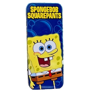 SpongeBob SquarePants Tin Case Collectible 2004 Movie Watch Metal Case - Picture 1 of 7