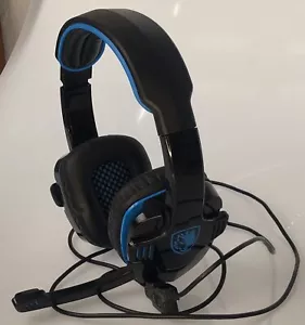 Sades SA-708GT Stereo Gaming Headphones Headset Headband with MIC for PC Laptop - Picture 1 of 2
