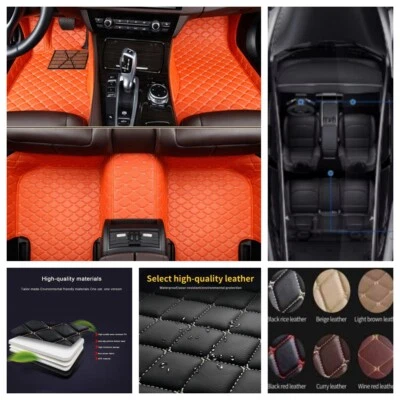 For GMC Yukon GMC Yukon XL Waterproof Luxury Car Floor Mats car carpet Auto Mats Foto 1 de 4