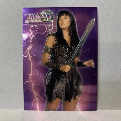 Tarjeta de inserción cromada Topps XENA 1998 Warrior Princess-C1 Foto 1 de 2