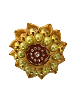 Brand-New 2 Inch Safety Multicolor Color Handmade Women Saree Brooch Pin - Picture 1 of 6