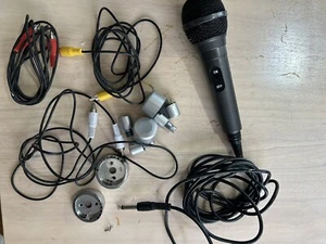 GPX Karaoke Party Machine Model K3805 Parts.Mic, Wires,knobs.See Photos For Part - Picture 1 of 3