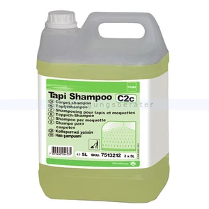 Teppichreiniger Diversey Taski Tapi Shampoo C2c 5L konzentriertes Teppichshampoo - Bild 1 von 1