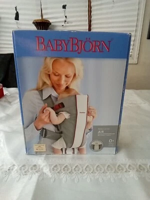 Portabebés Baby Bjorn AIR Transpirable Malla 3D 0+ Meses 8-25 lbs. ¡Ligeramente Usado! Foto 1 de 4