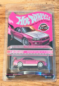 Hot Wheels RLC Exclusive Pink Editions Nissan Skyline GT-R BNR34