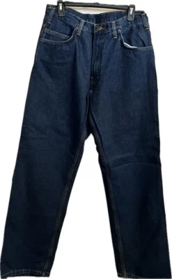 NUEVO Jeans Carpintero Ben Davis Vintage Años 90 Relajados Para Hombre, 6 Bolsillos 40X29.5 Foto 1 de 4