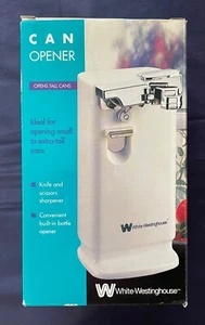 1998 WHITE WESTINGHOUSE HOHER ELEKTRISCHER DOSENÖFFNER ** NEU IM KARTON ** - Bild 1 von 7