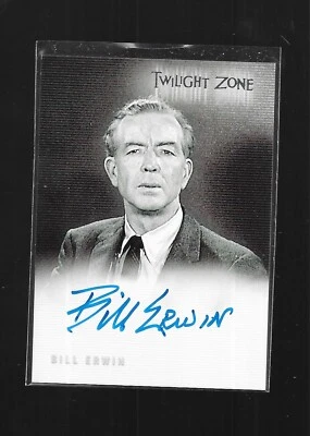 Twilight Zone 4 Science & Superstition 2005 autograph card A-89 Bill Erwin - Image 1 of 2