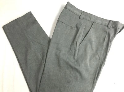 Pantalones de vestir para mujer NUEVOS CRAZY HORSE mezcla gris frente plano talla 8 P Foto 1 de 4