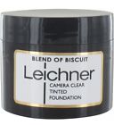 3 × Leichner Camera Clear Tinted Foundation Pots 30ml - Biscuit