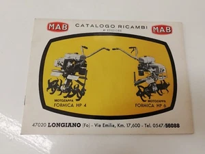 Manuale manual libretto uso manutenzione ricambi parts MAB FORMICA 4° ed. - Foto 1 di 2