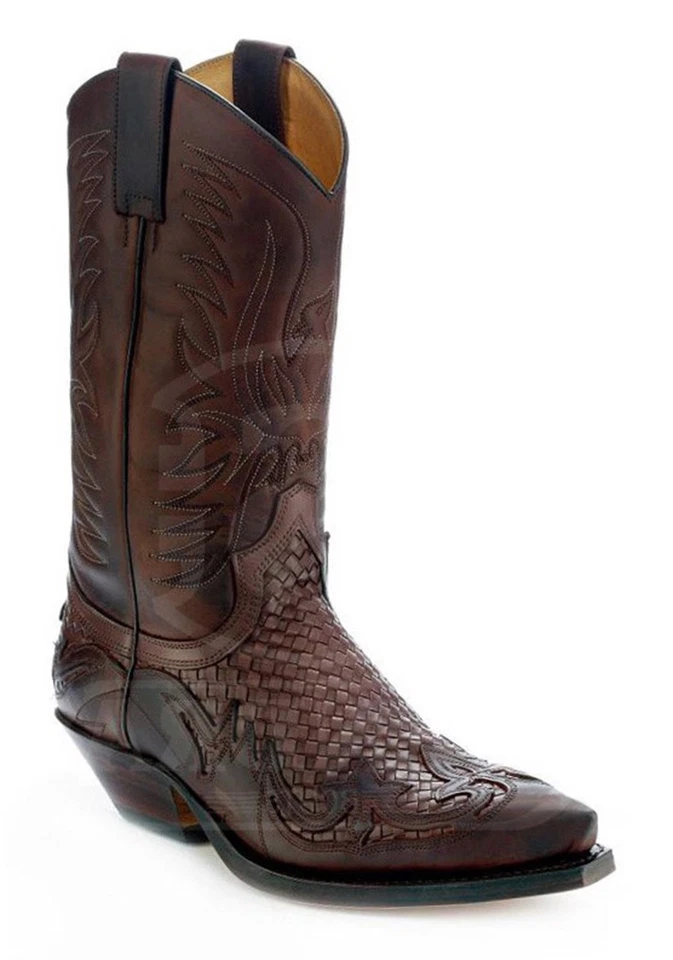 3241 Sendra boots western MARRON homme femme - Photo 1/1