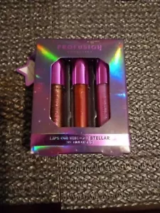 Profusion Cosmetics Pack of 3 Lips On-The-Go Mini Lip Trio Stellar (ZZ99) - Picture 1 of 2