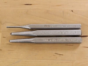 3er Set Craftsman Locher USA WF 42883, 42341, 42861 - 1/8" Stift, Mitte 3/8 - Bild 1 von 5