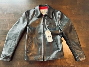 Aero Leathers Plainsman Horween Horsehide Leather Jacket Size 34 - Picture 1 of 7