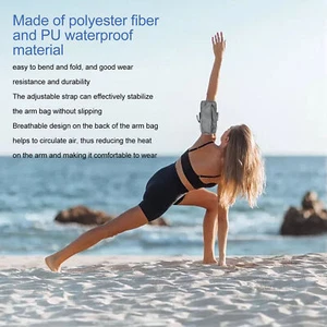 Outdoor Sport Fitness Running Arm Bag Running Mobile Phone Arm Bag Waterproof PU - Zdjęcie 1 z 21