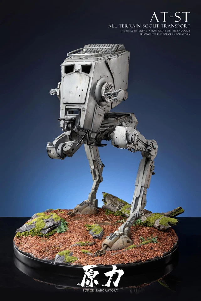 FORCE LABORATORY Studio 1/15 Star Wars AT-ST Statue Collectible Model Stock NEW - Photo 1/4