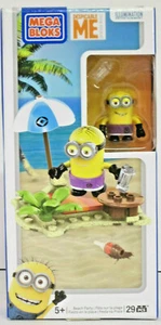Mega-Bloks Minions Beach Party CNC74 NUOVO & IMBALLO ORIGINALE - Foto 1 di 1