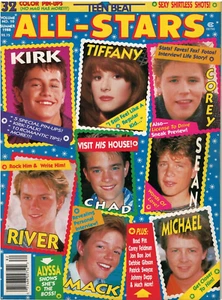 Teen Beat All-Stars Magazine Summer 1988 Kirk Cameron Michael J Fox Corey Haim - Picture 1 of 4