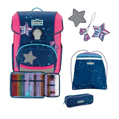 Scout Schulranzen-Set NEO 4teilig Pretty Star - Bild 1 von 4