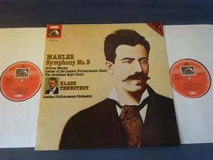 MAHLER - SYMPHONY NO 3 2LP GF, London P/O, Klaus Tennstedt, EMI SLS 5195 - Imagen 1 de 4