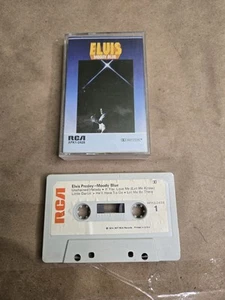 Elvis Presley Moody Blue Cassette Tape RCA Records 1977 AFK1-2428 Dolby System  - Picture 1 of 2