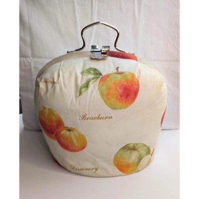 Carrito de té de colección acogedor portacarritos con tapa a presión Braeburn Apple CottageCore Foto 1 de 4