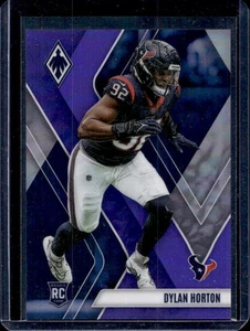 2023 Panini Phoenix Dylan Horton RC Purple Rookie #79/125 Texans - Picture 1 of 2
