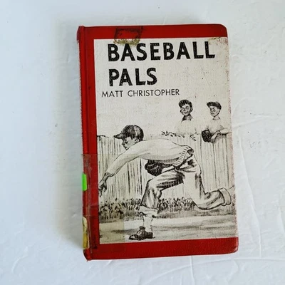 Vintage Matt Christopher "Baseball Pals" 1956 Sports Boys 3rd 4th grade - Image 1 of 4