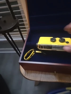 Vintage Minolta Weathermatic A  Underwater Film Camera W/ Straps Case UNTESTED - Image 1 of 3