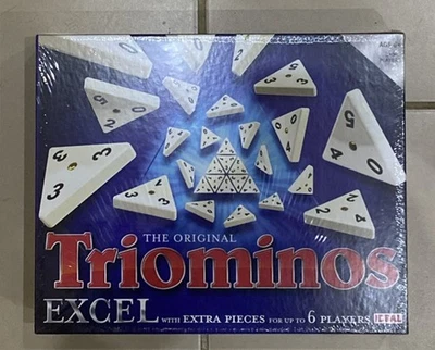 The Original Triominos Excel Game with Extra Pieces, Ideal 2015 - New/Sealed - Image 1 of 4