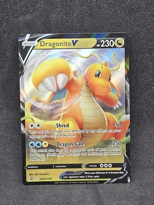 Dragonite V SWSH154 SWSH: Sword & Shield Promo Cards Holo Pokemon TCG  - Image 1 of 4