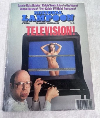 National Lampoon Magazine - April 1988 - Television - Изображение 1 из 2