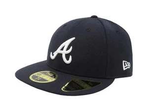 Gorra New Era Atlanta Braves 59FIFTY Oficial Montada en el Campo 7 3/8" (58,7 cm) - Imagen 1 de 4