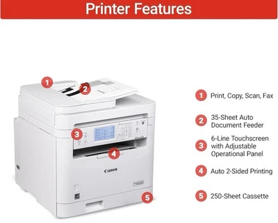 Canon imageCLASS MF273dw Wireless All-in-One Laser Printer multipurpose Printer - Image 1 of 4
