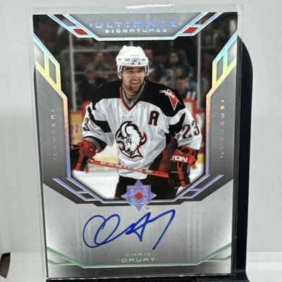 Ultimate Collection 2004-05 - Ultimate Signatures Chris Drury #US-CD (AU) Foto 1 de 4