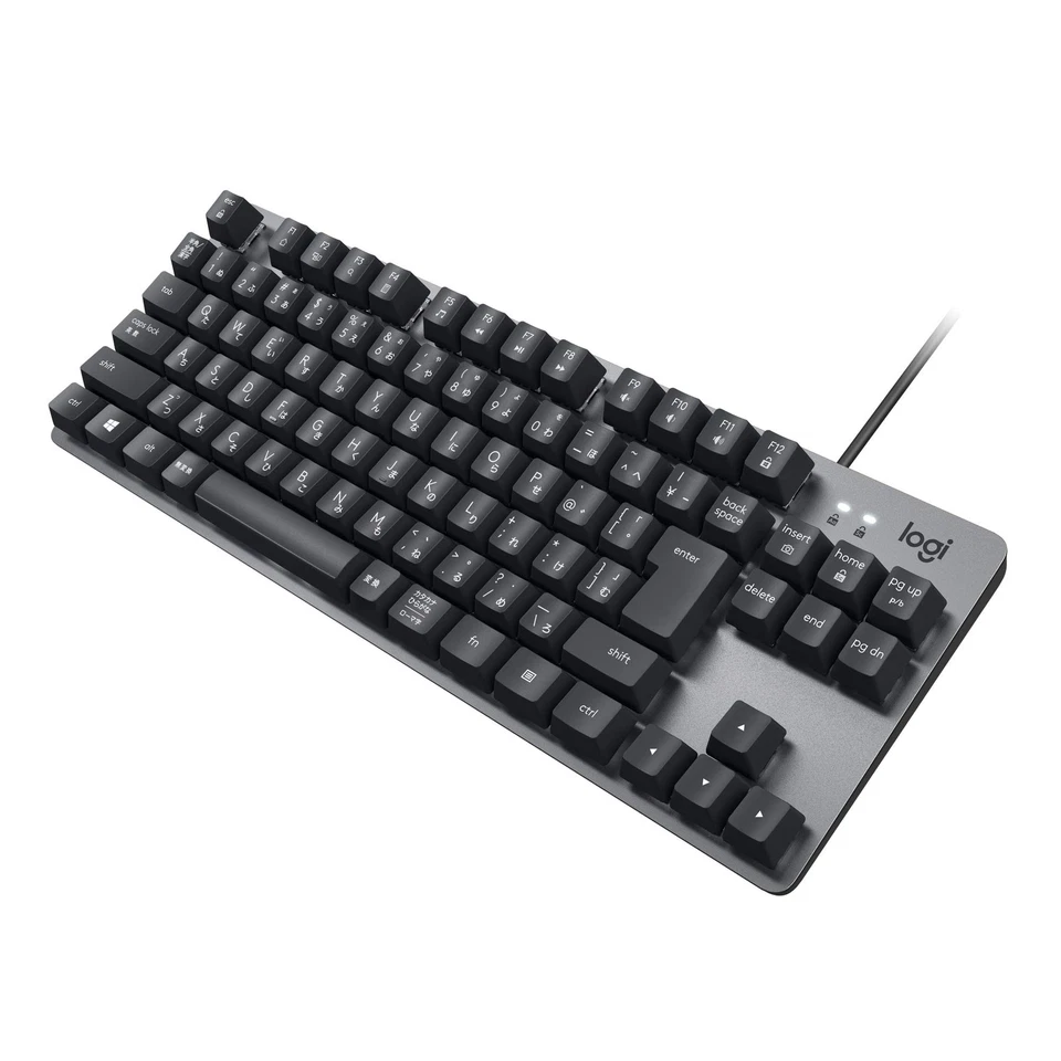 Logitech K835GPR Wired Mechanical Keyboard Red Axis Linear Tenkeyless Graphite - Image 1 of 4