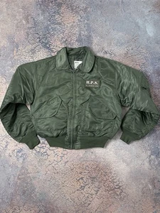 VTG USAF Bomber H.P.S. Jacket Large L Flyers Military CWU-45/P (N) - Picture 1 of 9