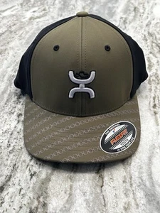 Hooey Mütze Kappe mehrfarbig bestickt Logo Flexfit Polyester Jugend OS 3M grün - Bild 1 von 7