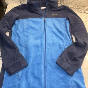 Columbia Youth Large (14/16) Blue Fleece Jacket - Picture 1 of 2