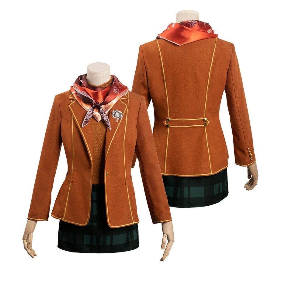Ashley Graham Uniform Outfit Cosplay Costume Women's Halloween Carnival Suit - Image 1 of 4
