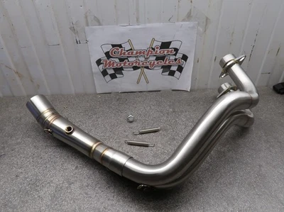 Yamaha MT-07 FZ-07 MT07 FZ07 XSR700 Auspuff Krümmer Downpipes **UK-Ware** - Bild 1 von 4