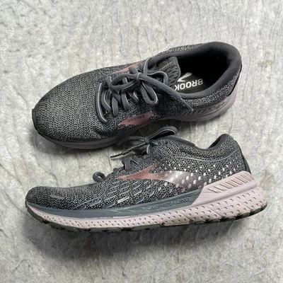 Brooks Adrenaline GTS 21 Running Shoes Ombre Lavender Metallic Womens Size 9.5 - Image 1 of 4